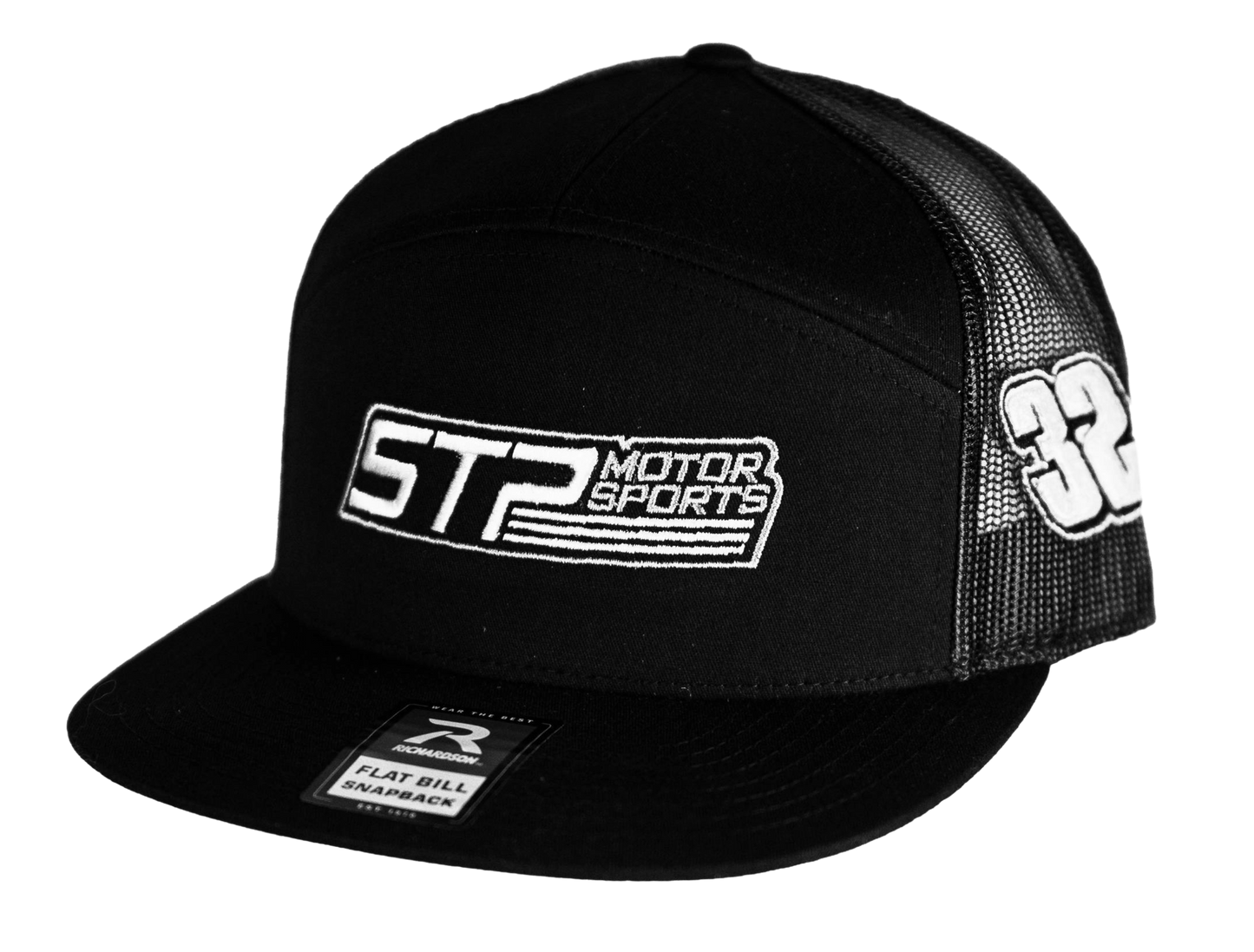 Flat Bill STP Motorsports Gray Color