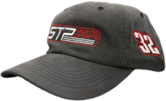 Cloth Curved Bill STP Motorsports Hat