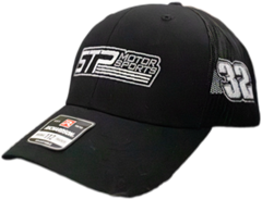 Curved Bill STP Hat Gray in Color