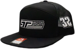 Flat Bill STP Motorsports Gray Color